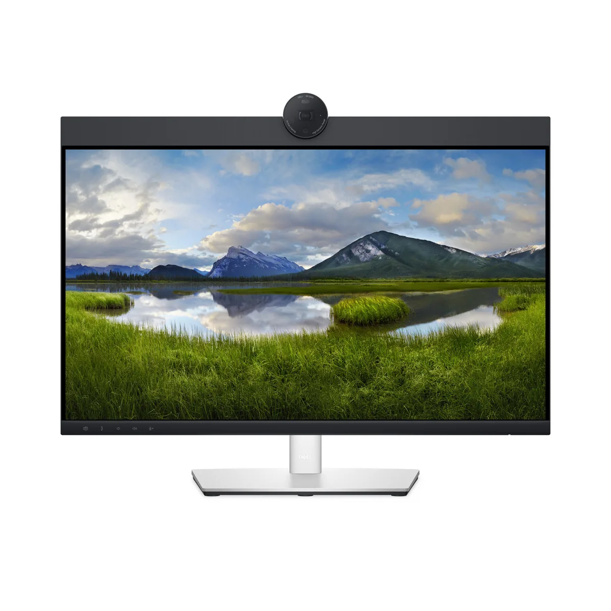 Monitor Dell P2424heb 23.8" Full Hd Para Videoconferencia (cámara, Parlante, Micrófono)